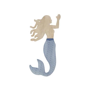 Quadro Pannello Da Muro Sirena cm.30,5x2x60 |Mauro Ferretti