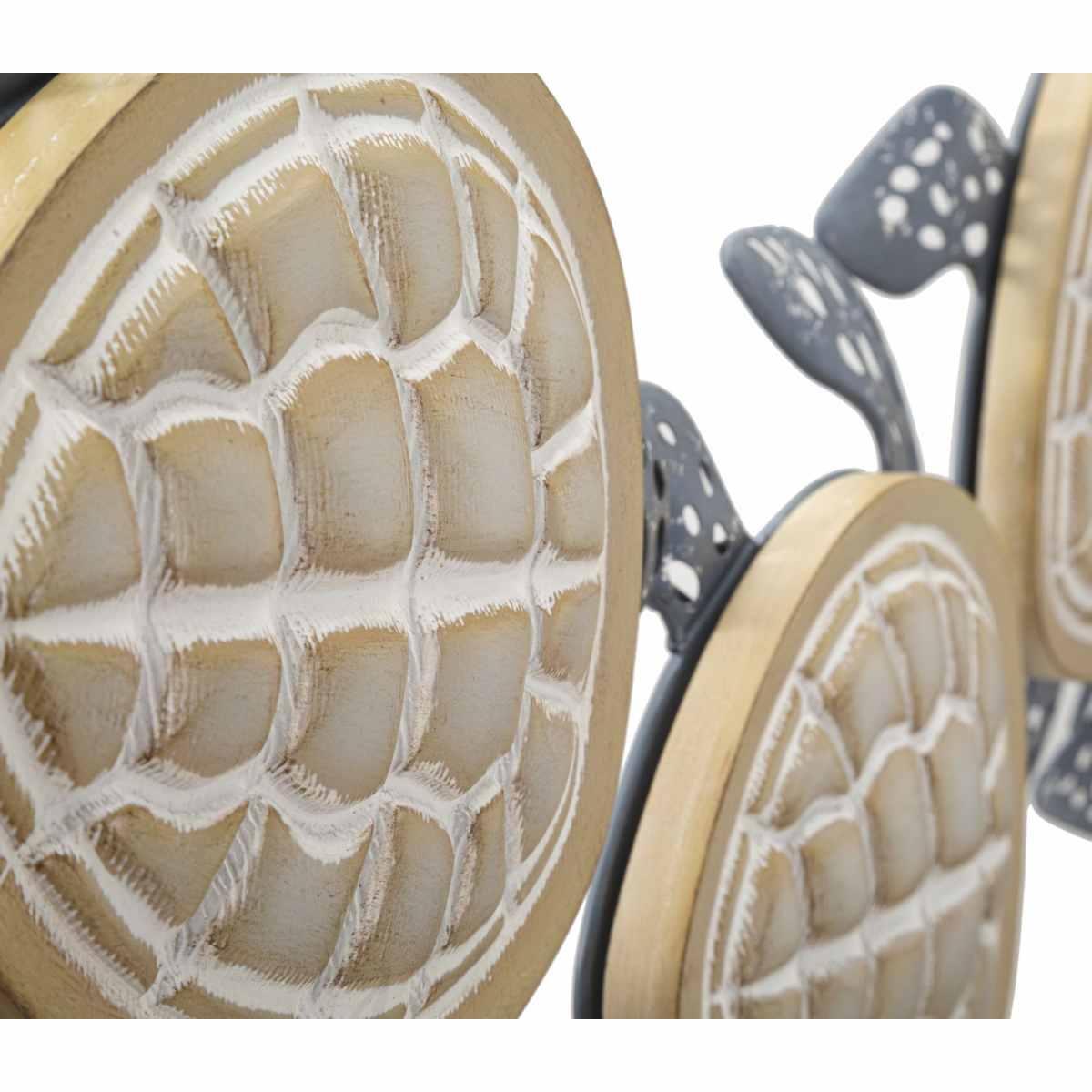 Quadro Pannello Da Muro Tartarughe cm.111,5x6,3x43 |Mauro Ferretti