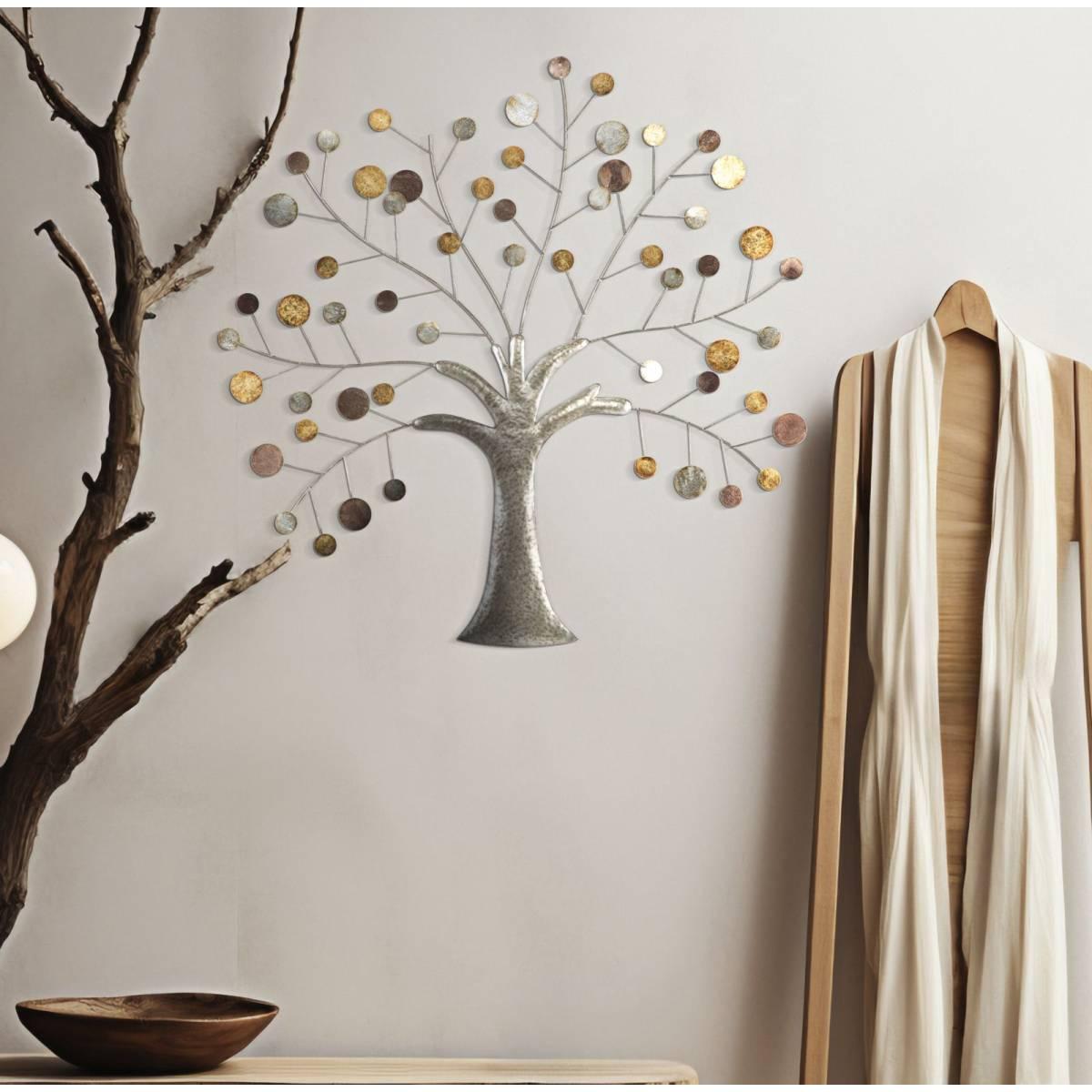 Quadro Pannello Tree cm.88x2,5x88 |Mauro Ferretti