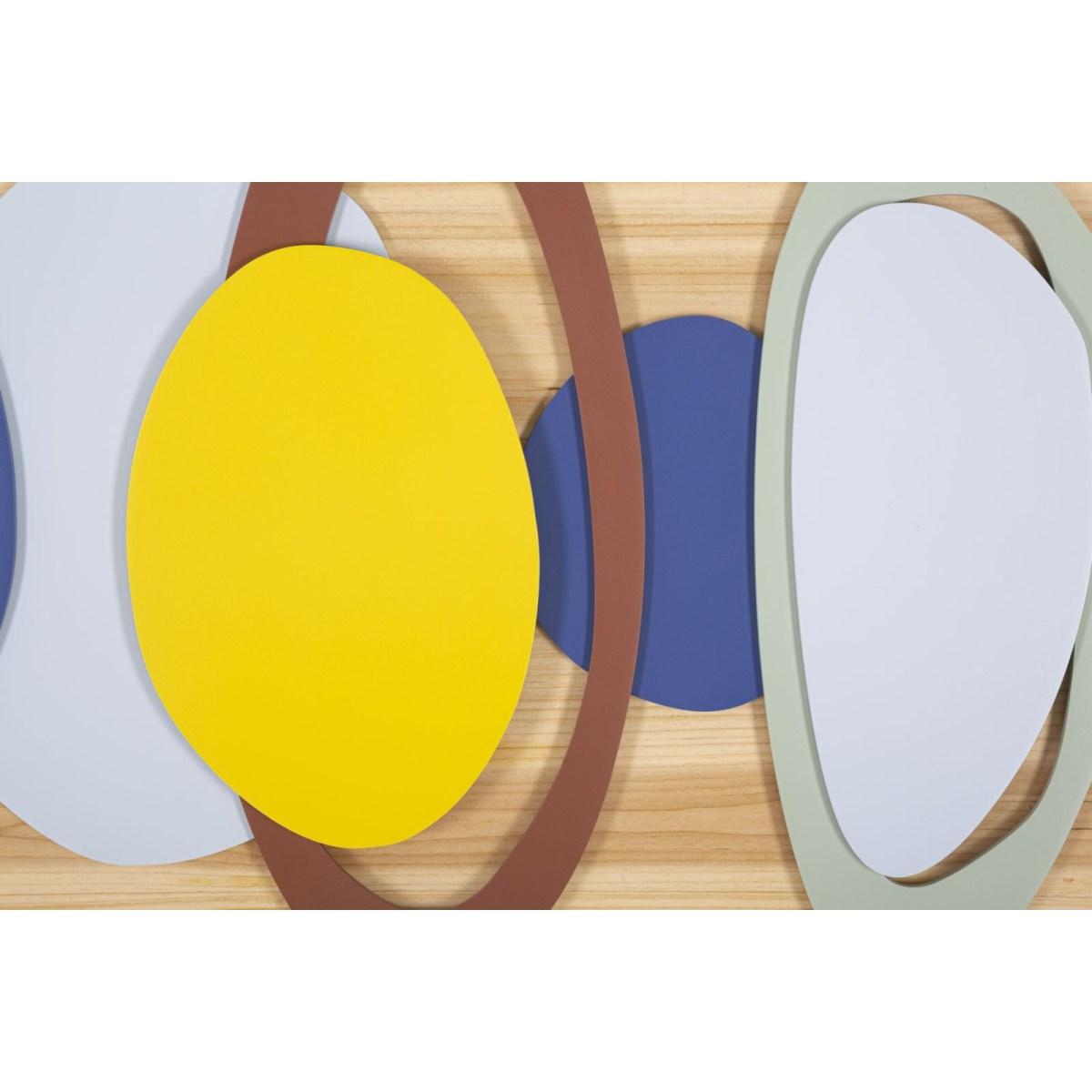 Quadro Pannello Da Muro Wood Color cm.80x2,5x50 |Mauro Ferretti