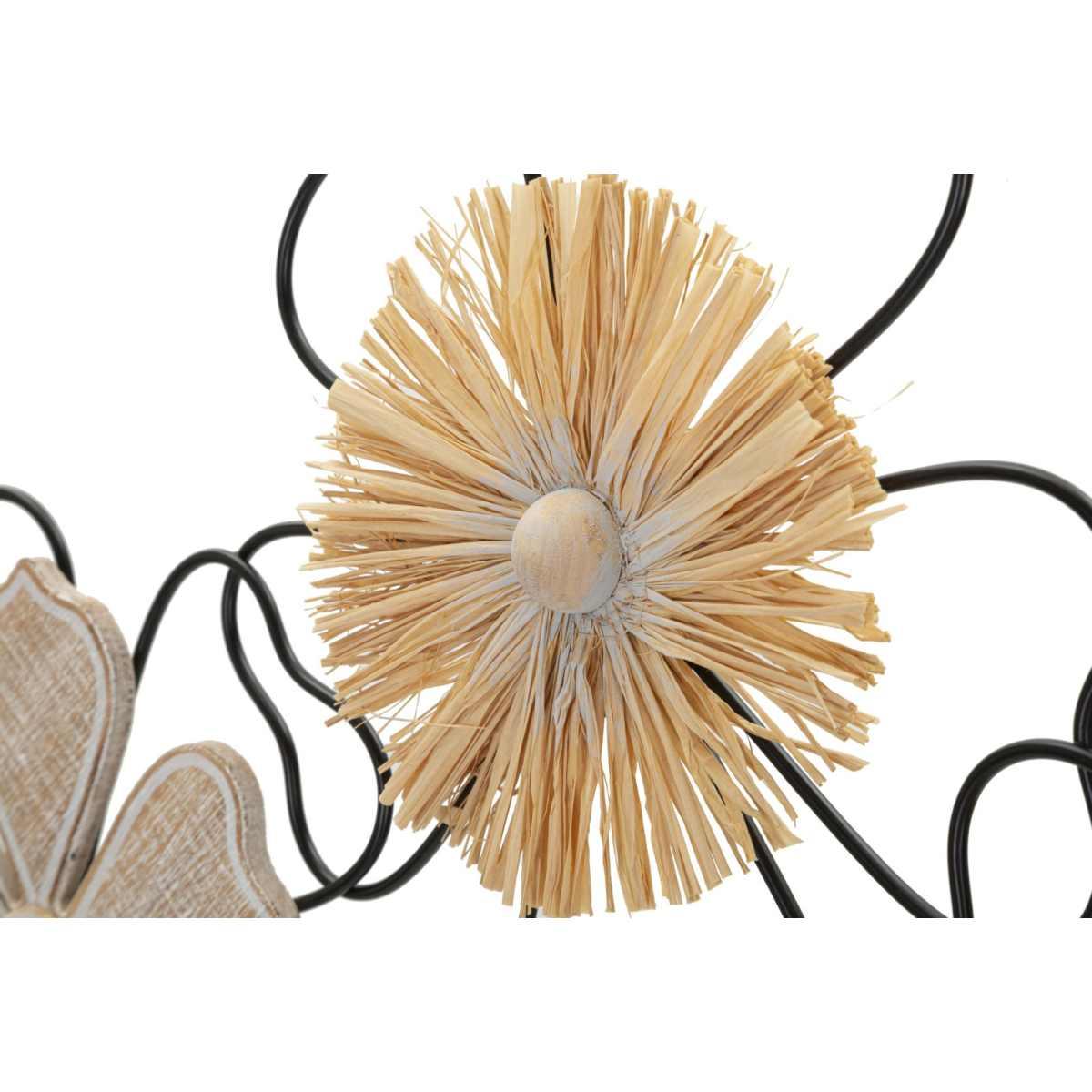 Quadro Pannello Ferro E Legno Itis cm.75x3,5x42 |Mauro Ferretti