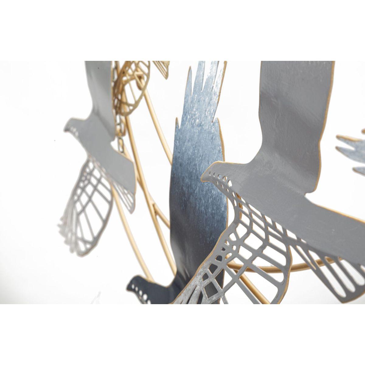 Quadro Pannello In Ferro Bird cm.90,8x6,4x50,8 |Mauro Ferretti