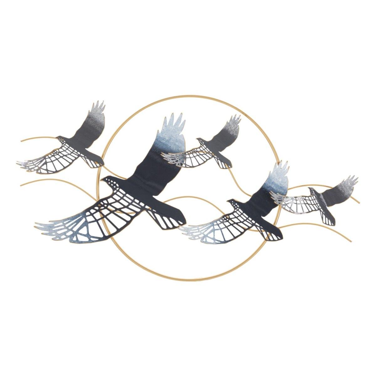 Quadro Pannello In Ferro Bird cm.91x7x50 |Mauro Ferretti