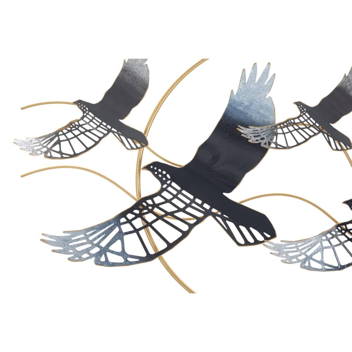 Quadro Pannello In Ferro Bird cm.91x7x50 |Mauro Ferretti