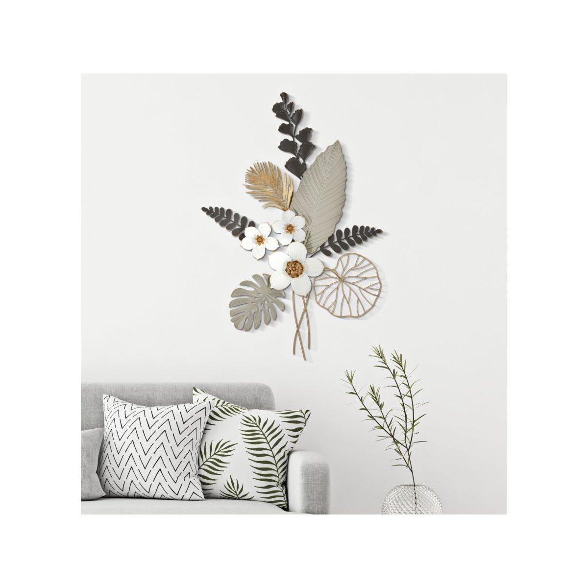 Quadro Pannello In Ferro Bouq cm.71x4x96,5 |Mauro Ferretti