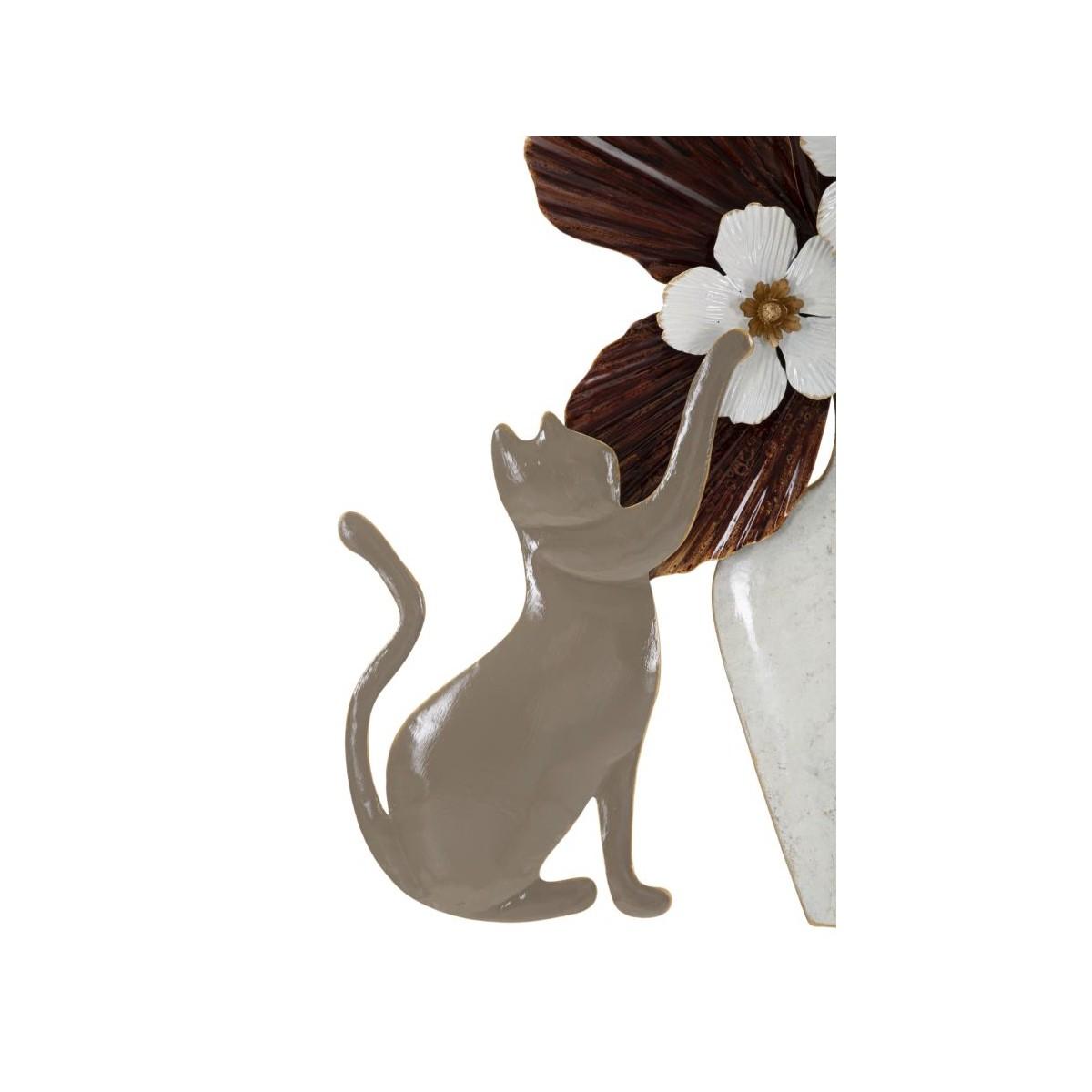 Quadro Pannello In Ferro Cat cm.54,6x8,9x59,7 |Mauro Ferretti