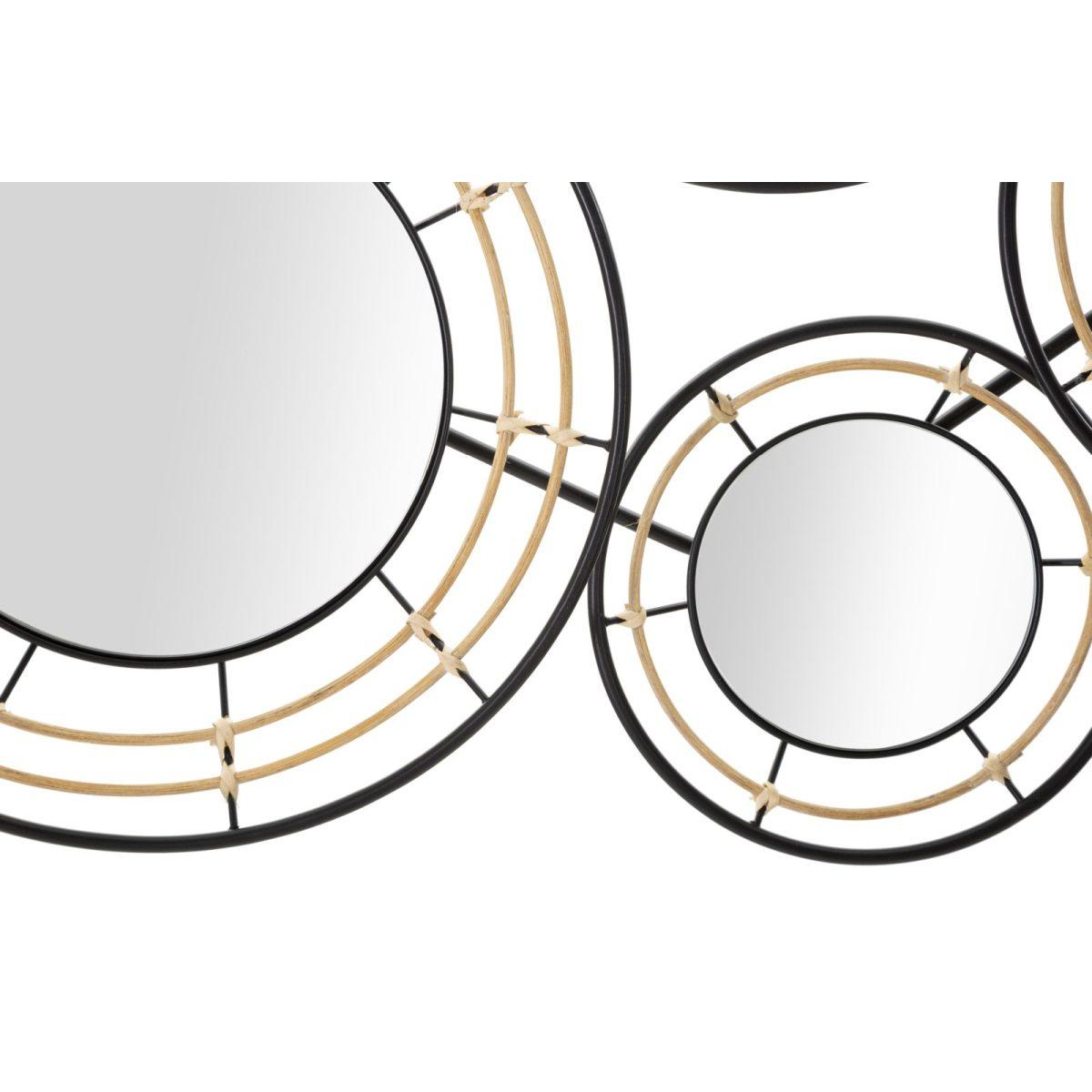 Quadro Pannello In Ferro Con Specchi Oporto cm.111x9,5x59 |Mauro Ferretti