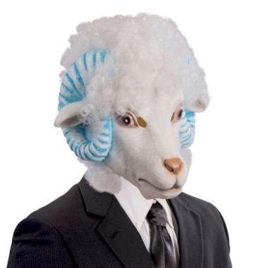 Maschera Viso Lattice Ariete |Carnival Toys