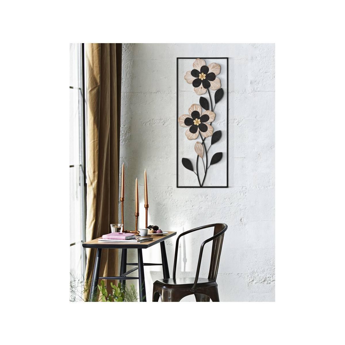 Quadro Pannello In Ferro E Legno Divaker Mod.-Bmod.-cm.27x2,5x70 |Mauro Ferretti