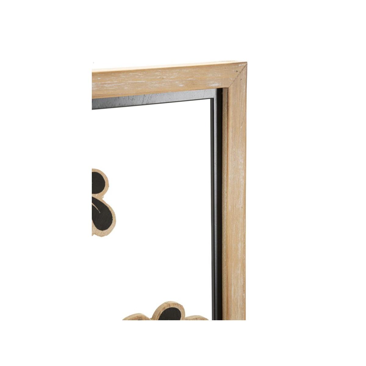 Quadro Pannello In Ferro E Legno Girish Mod.B cm.30x2,5x60 |Mauro Ferretti