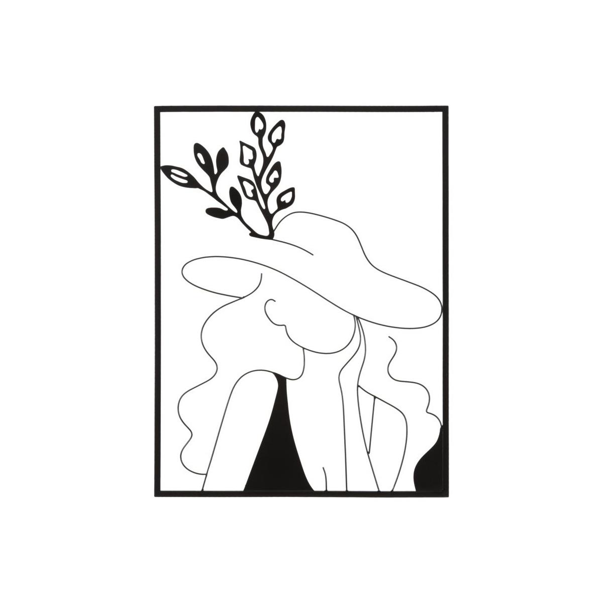 Quadro Pannello In Ferro Elegant Mod.A cm.60x1x80 |Mauro Ferretti