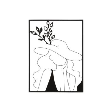 Quadro Pannello In Ferro Elegant Mod.A cm.60x1x80 |Mauro Ferretti