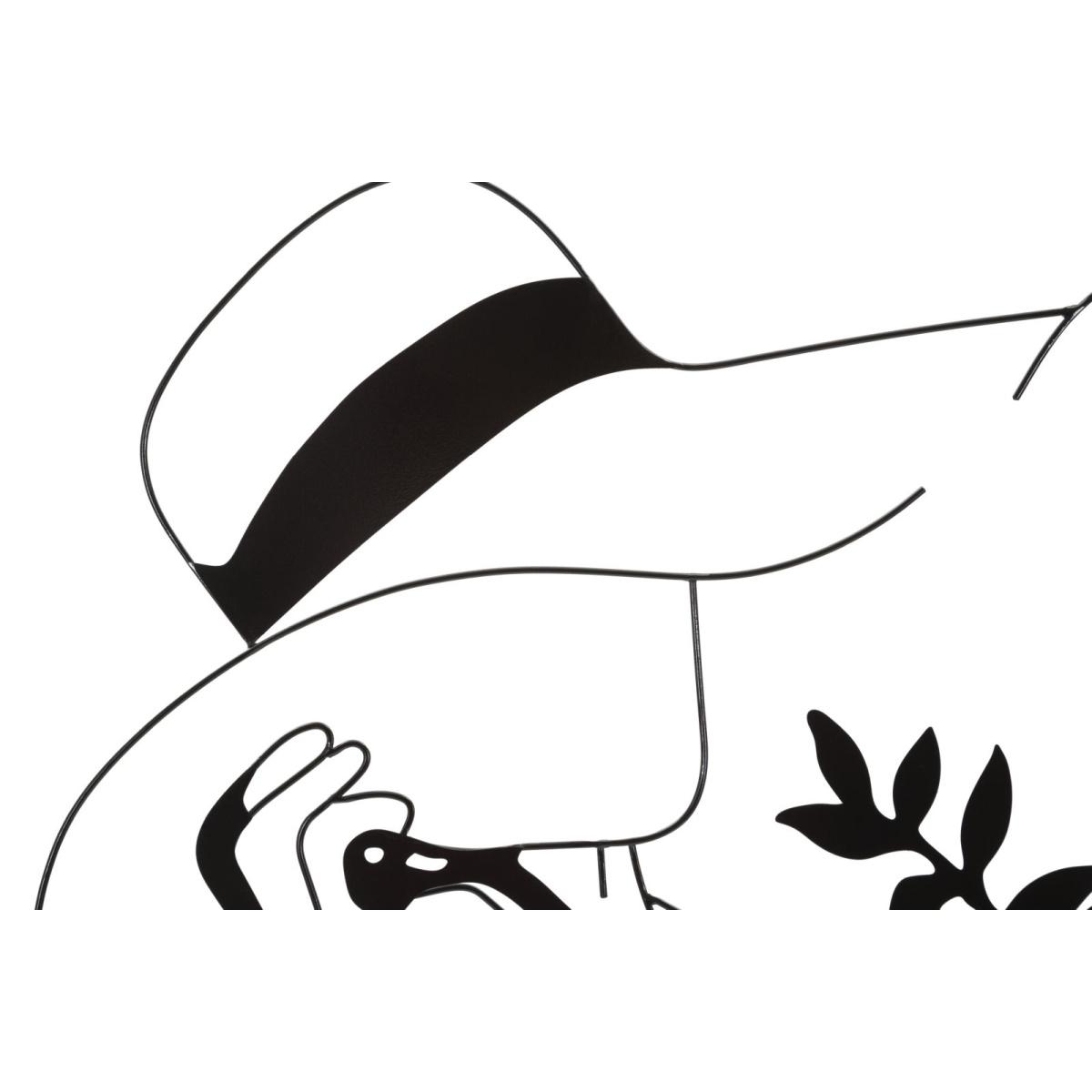 Quadro Pannello In Ferro Elegant Mod.B cm.60x1x80 |Mauro Ferretti