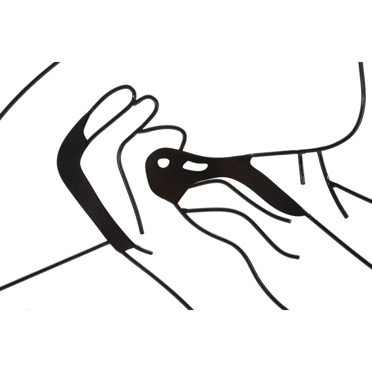 Quadro Pannello In Ferro Elegant Mod.B cm.60x1x80 |Mauro Ferretti