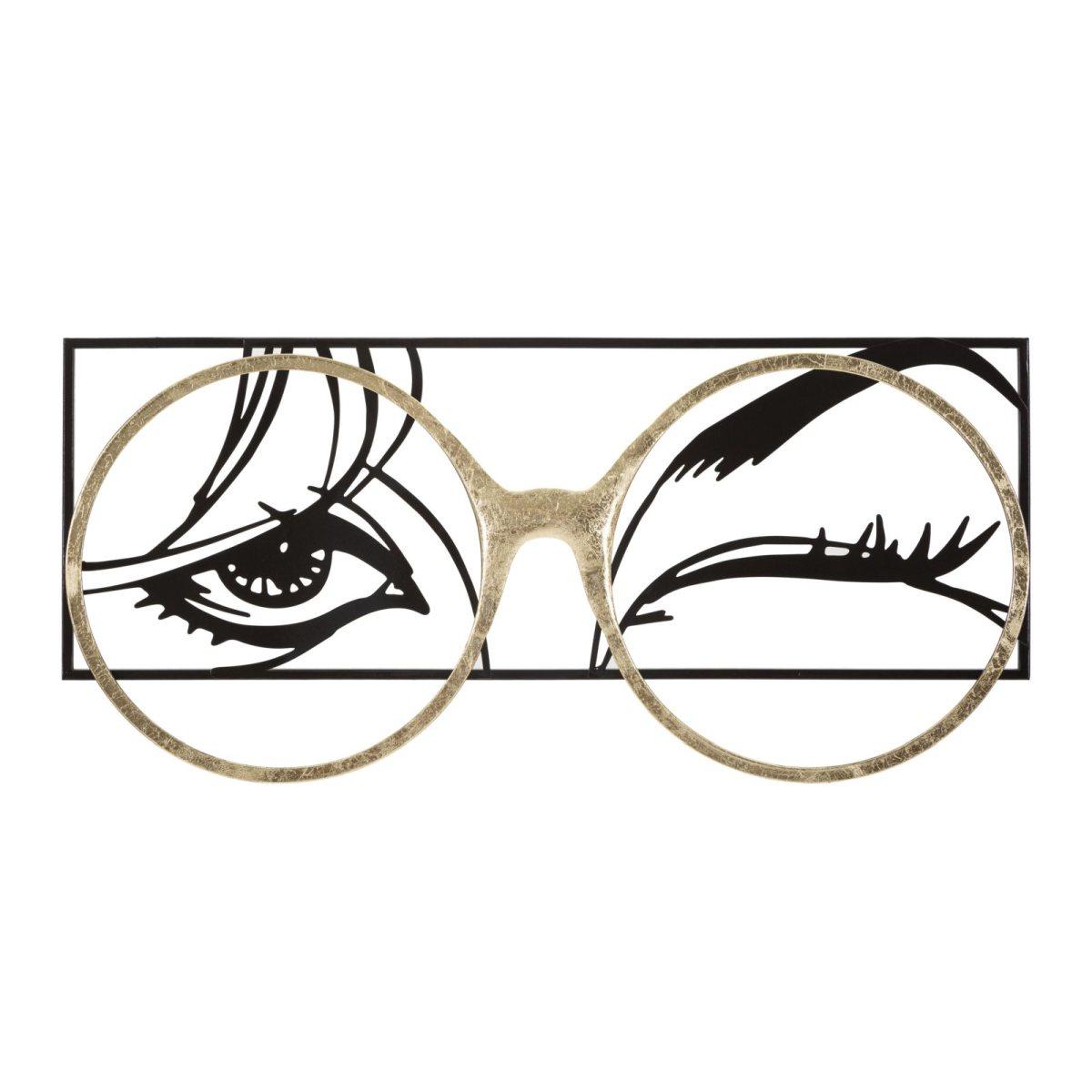 Quadro Pannello In Ferro Eyewear cm.89,5x3,8x41,3 |Mauro Ferretti