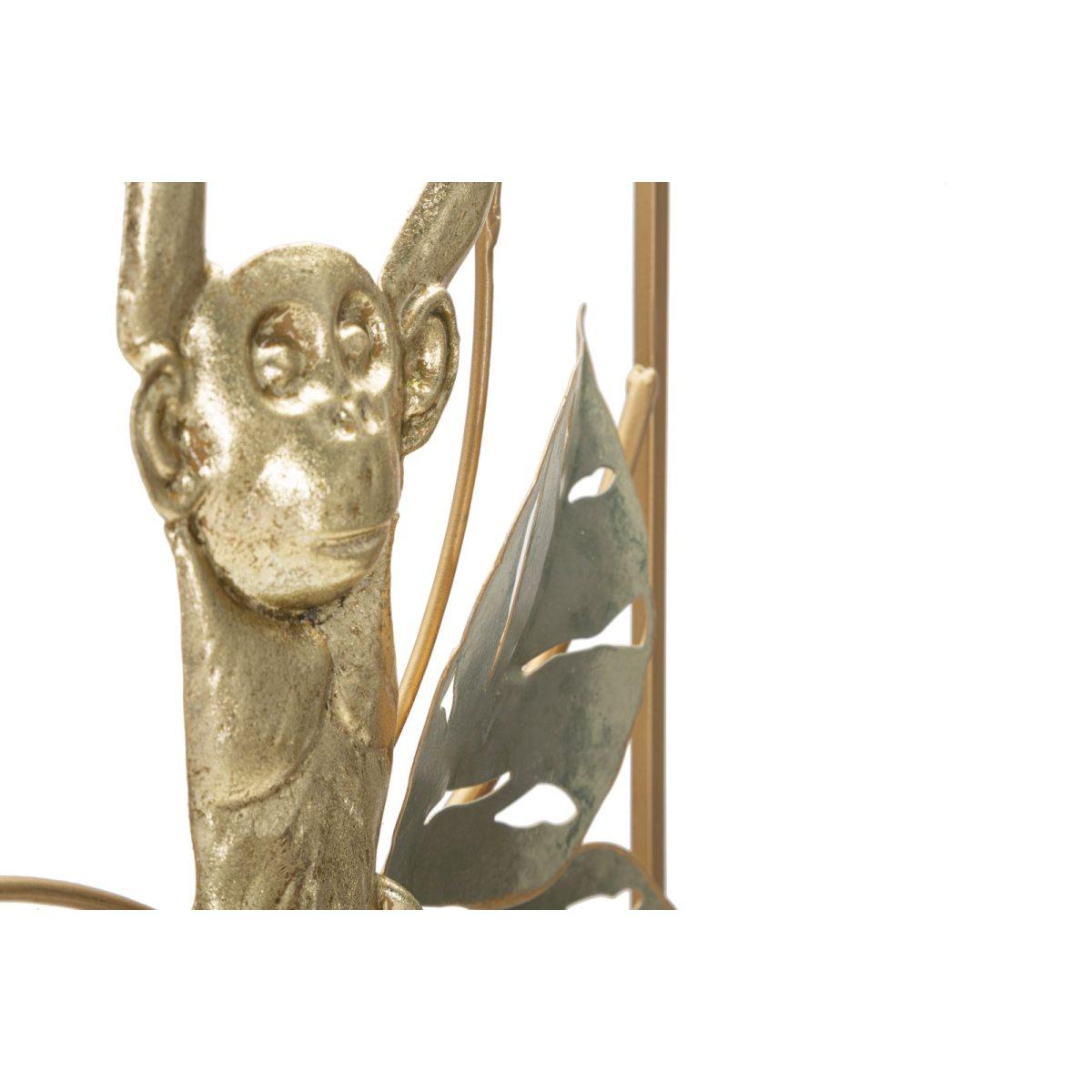 Quadro Pannello In Ferro Monkey cm.28,6x3,8x74,3 |Mauro Ferretti