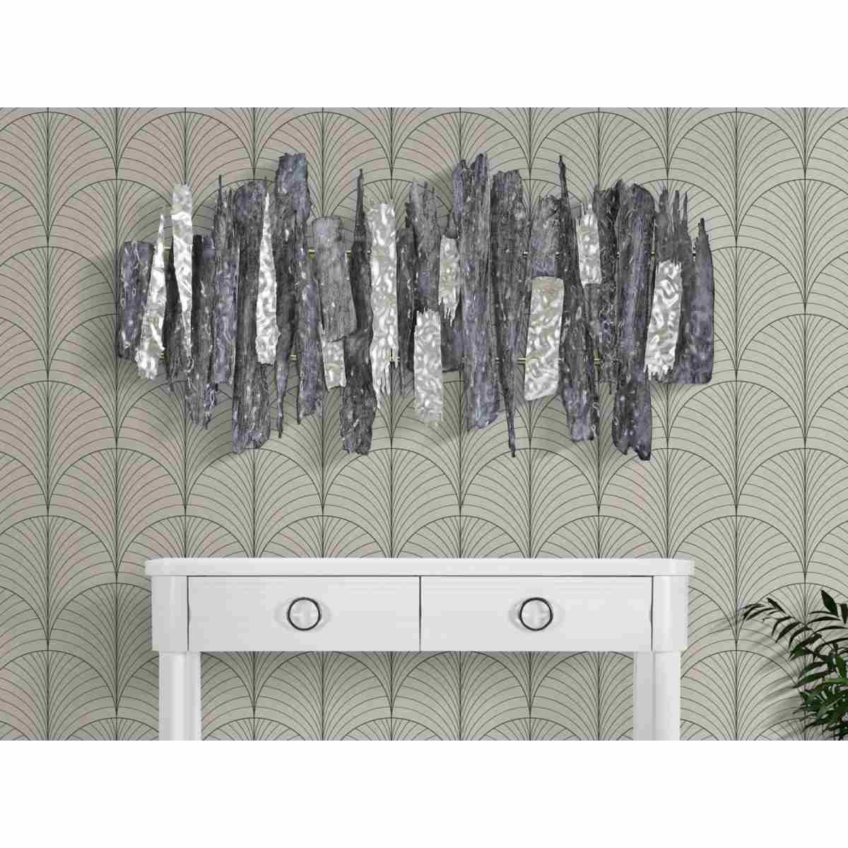 Quadro Pannello In Ferro Sculpt cm.122,6x6,4x62,9 |Mauro Ferretti