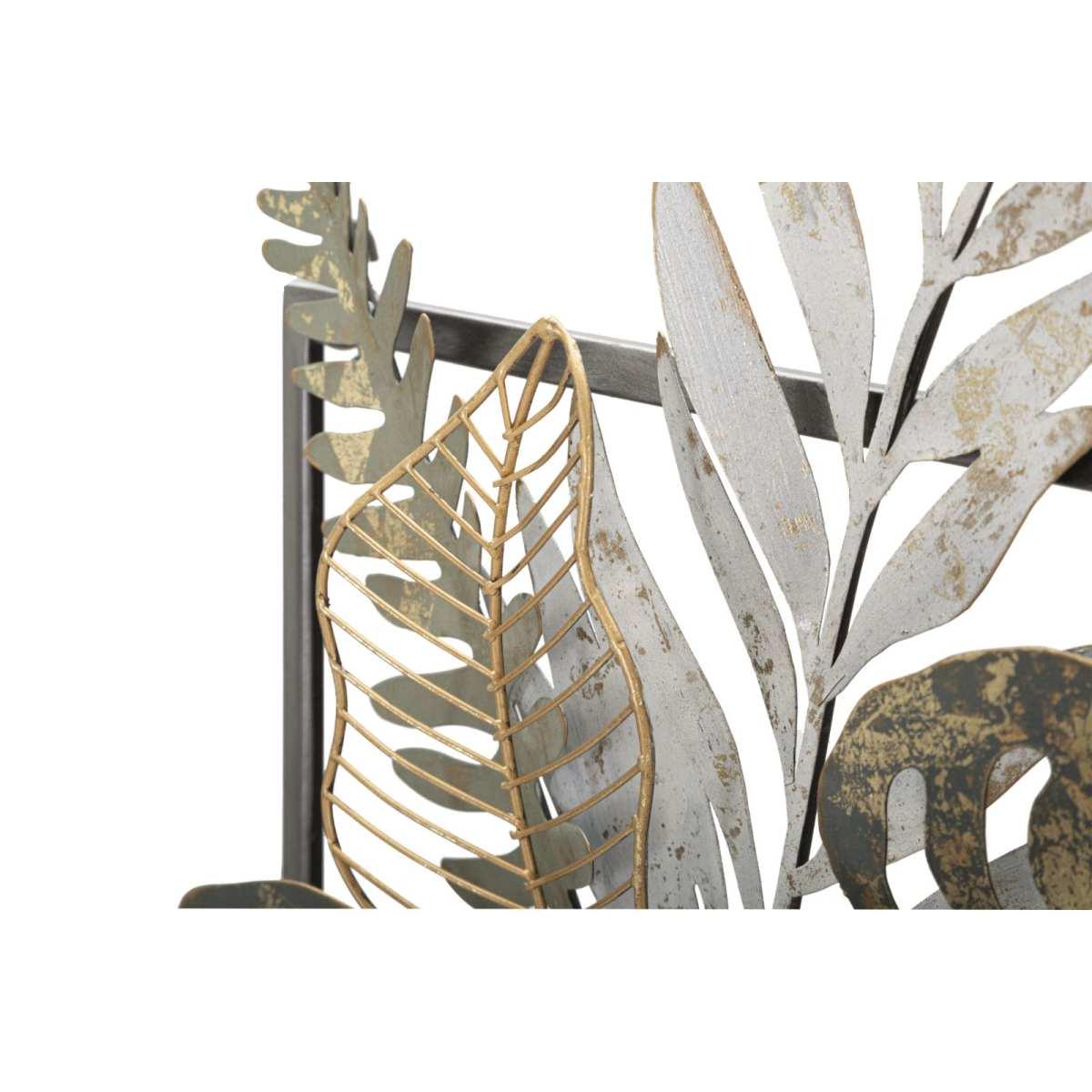 Quadro Pannello In Ferro Vaso cm.54x6,4x62,9 |Mauro Ferretti