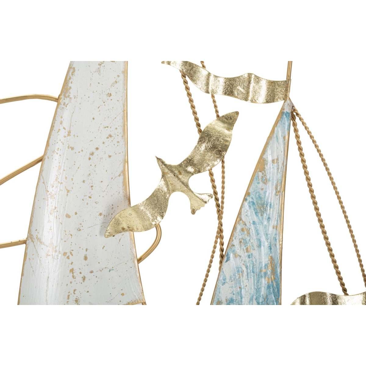 Quadro Pannello In Ferro Vela Color cm.51,4x4x87 |Mauro Ferretti