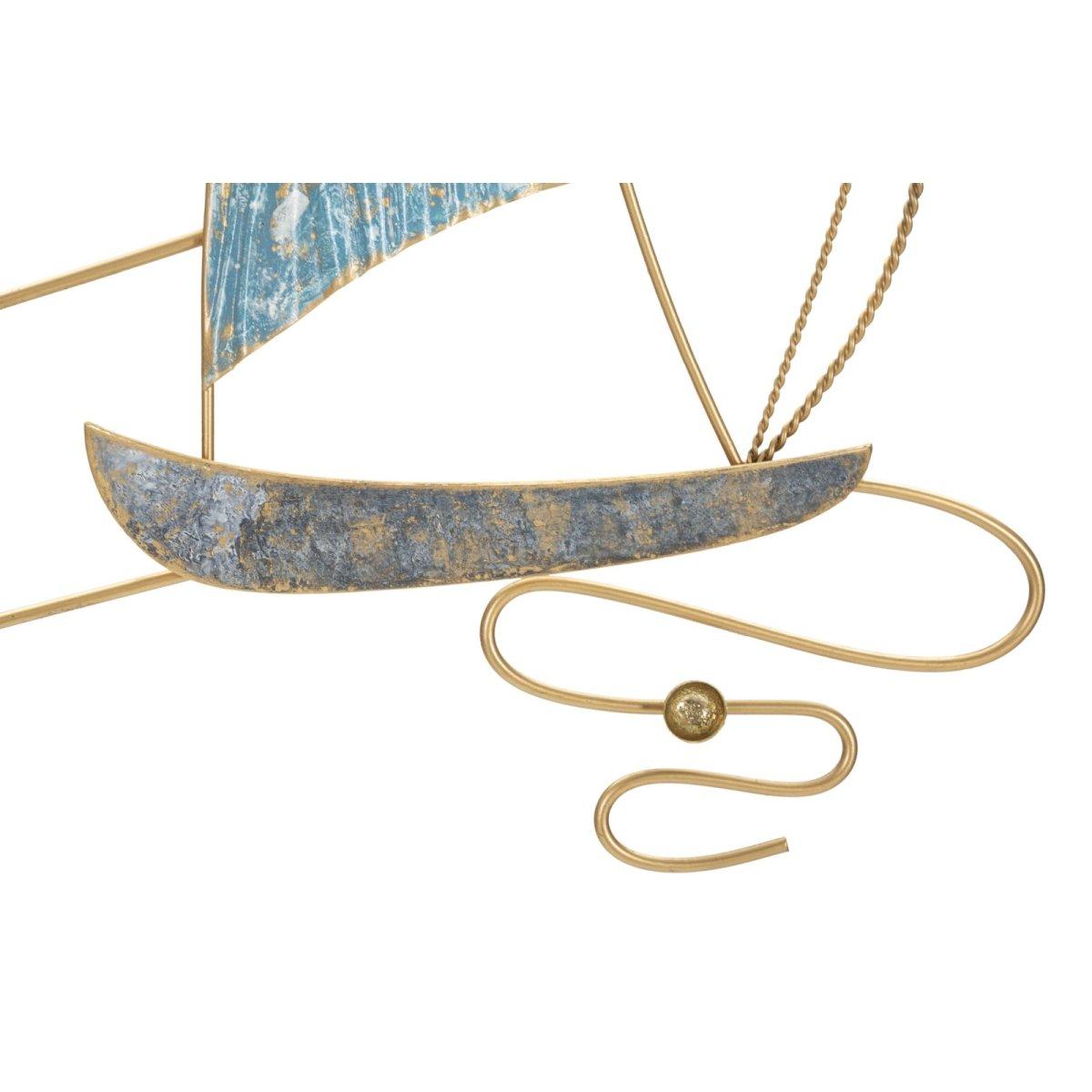 Quadro Pannello In Ferro Vela Color cm.51,4x4x87 |Mauro Ferretti