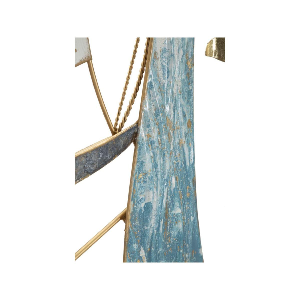 Quadro Pannello In Ferro Vela Color cm.51,4x4x87 |Mauro Ferretti