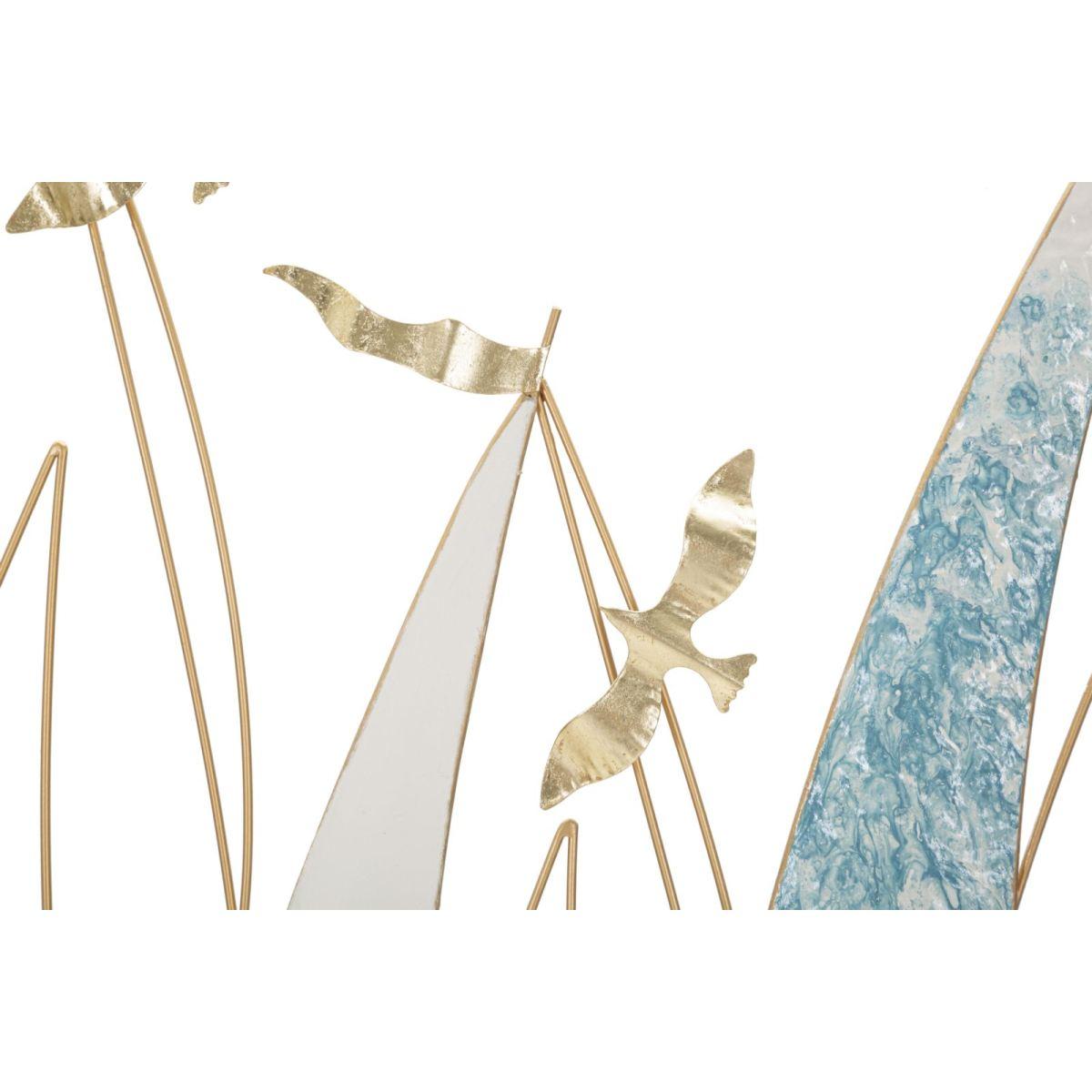 Quadro Pannello In Ferro Vela Color cm.78,7x3,8x97,8 |Mauro Ferretti