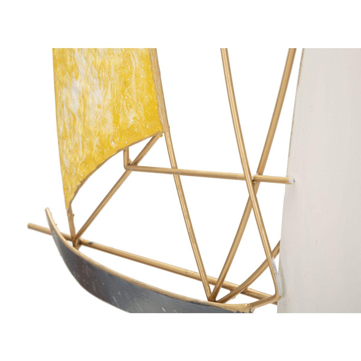 Quadro Pannello In Ferro Vela Color cm.78,7x3,8x97,8 |Mauro Ferretti