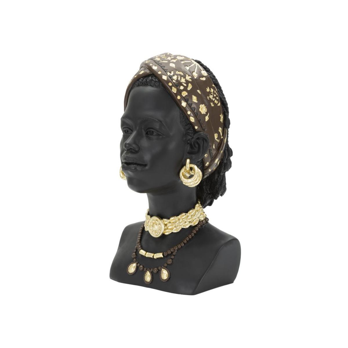 Scultura Donna Masai cm.19x18,5x30 |Mauro Ferretti