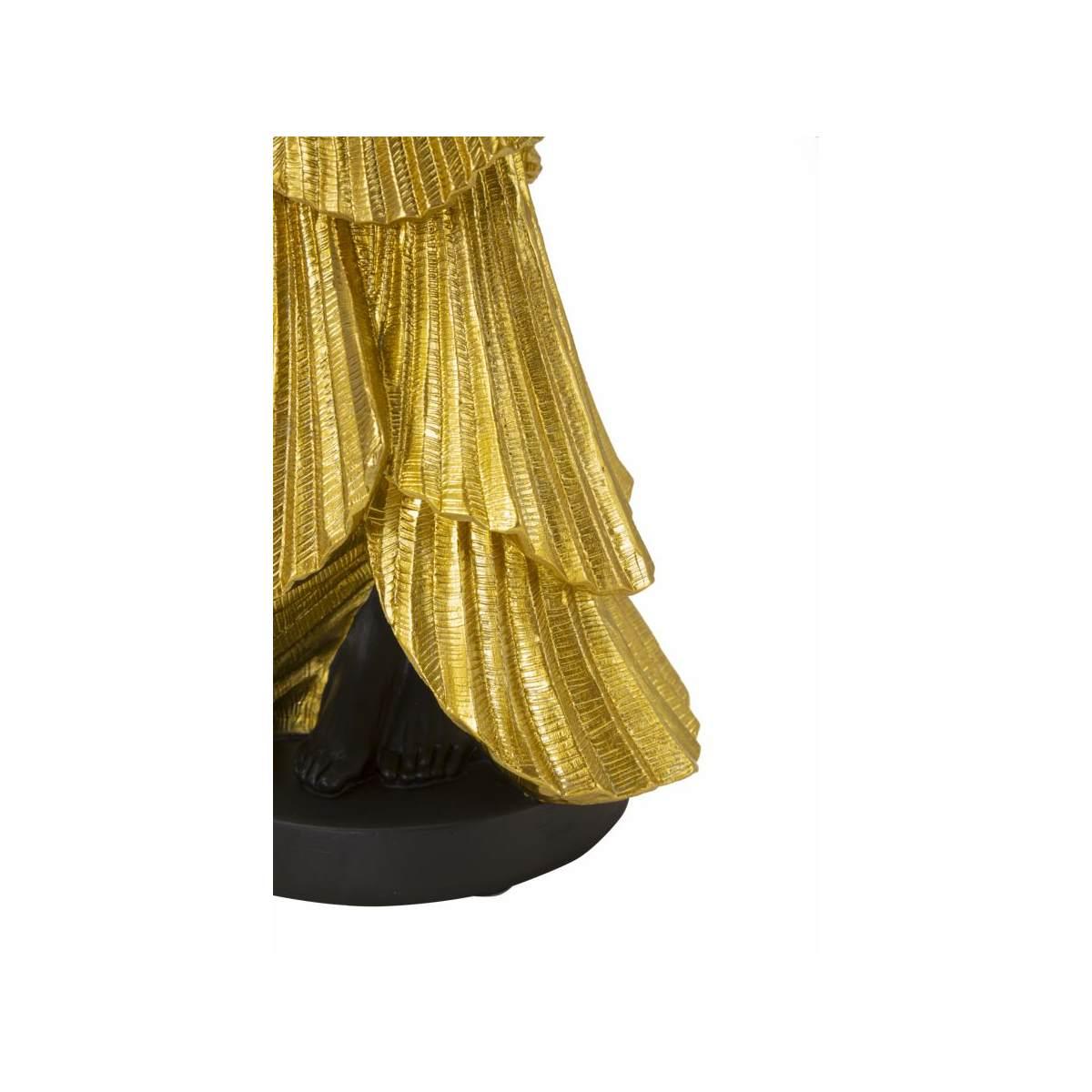 Scultura Donnina Fashion Gold cm.14,5x10x33 |Mauro Ferretti