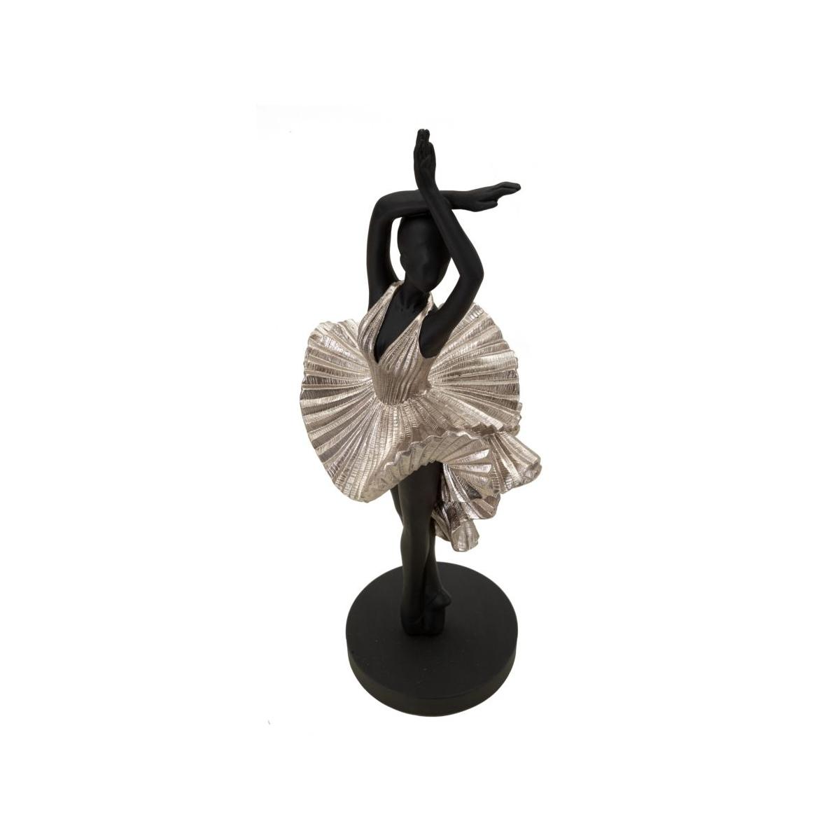 Scultura Donnina Fashion Silver Mod.A cm.17x14x43 |Mauro Ferretti