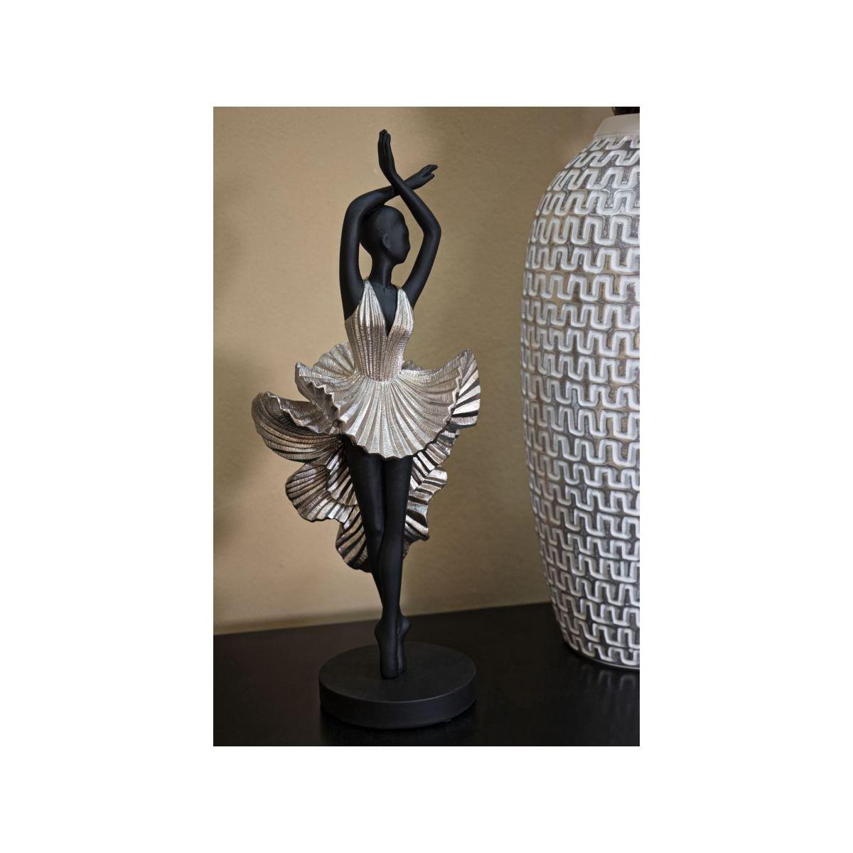 Scultura Donnina Fashion Silver Mod.A cm.17x14x43 |Mauro Ferretti