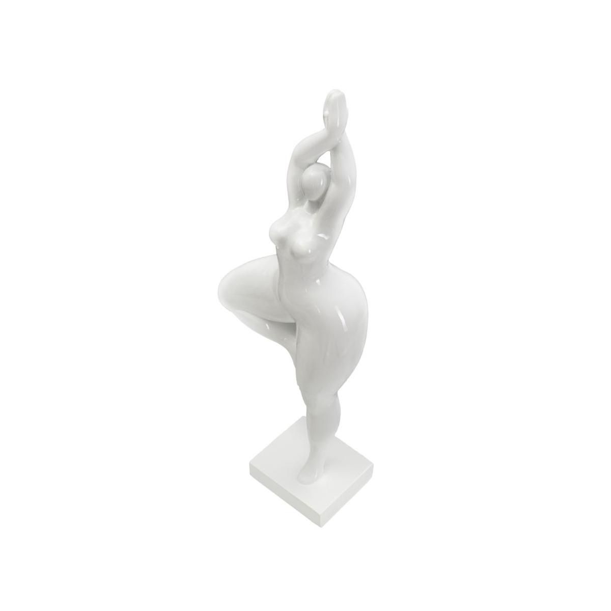 Scultura Donnina Yoga cm.16x9x45,8 |Mauro Ferretti