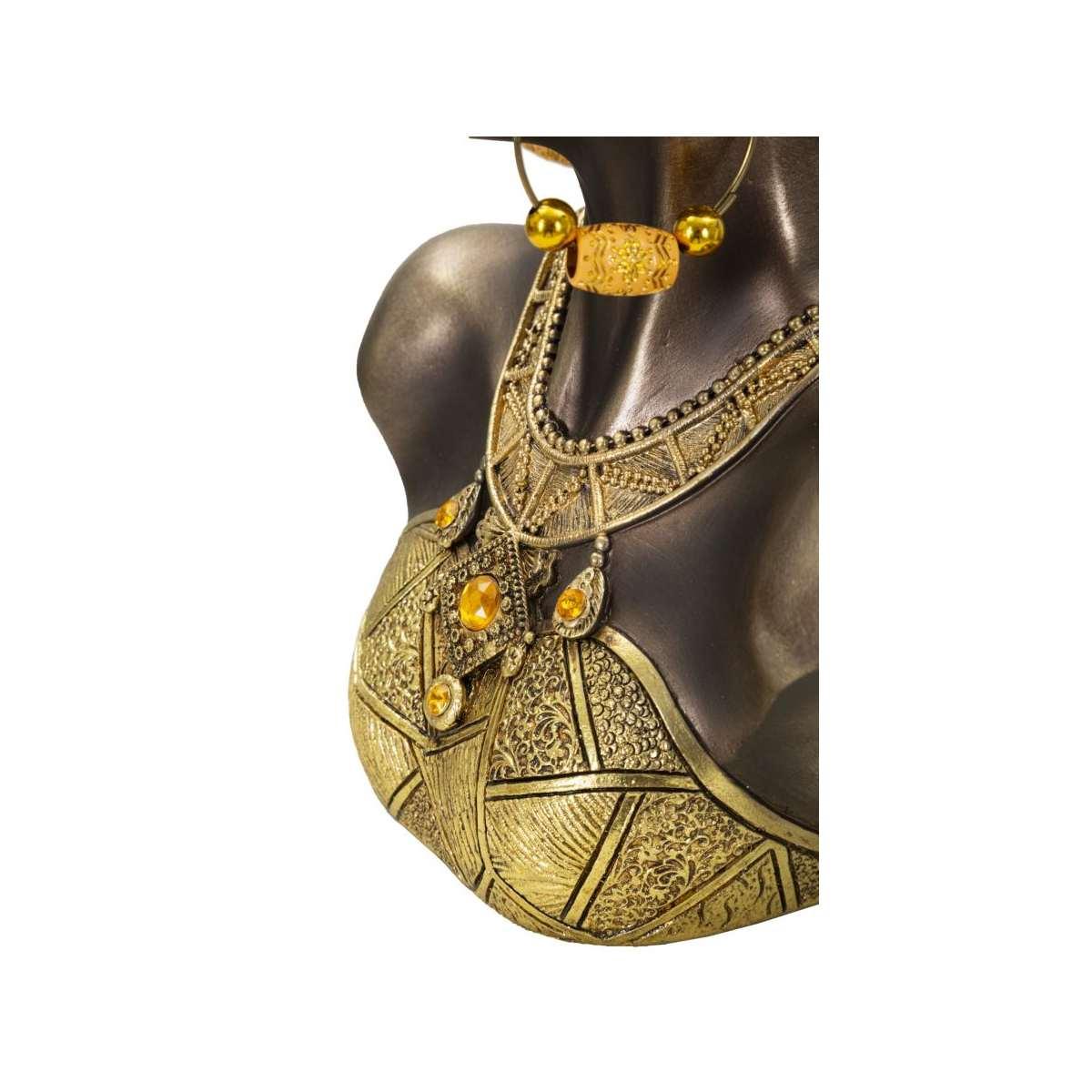 Scultura Mumbasa cm.21x15x34 |Mauro Ferretti