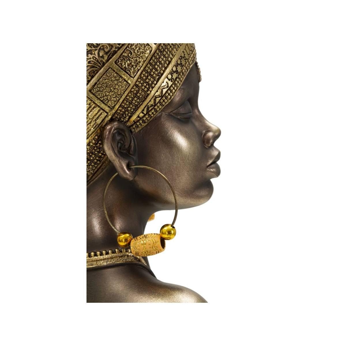 Scultura Mumbasa cm.21x15x34 |Mauro Ferretti