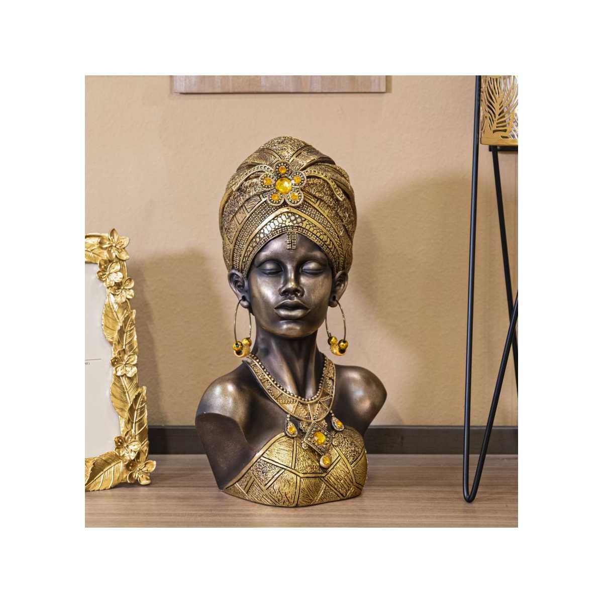 Scultura Mumbasa cm.21x15x34 |Mauro Ferretti