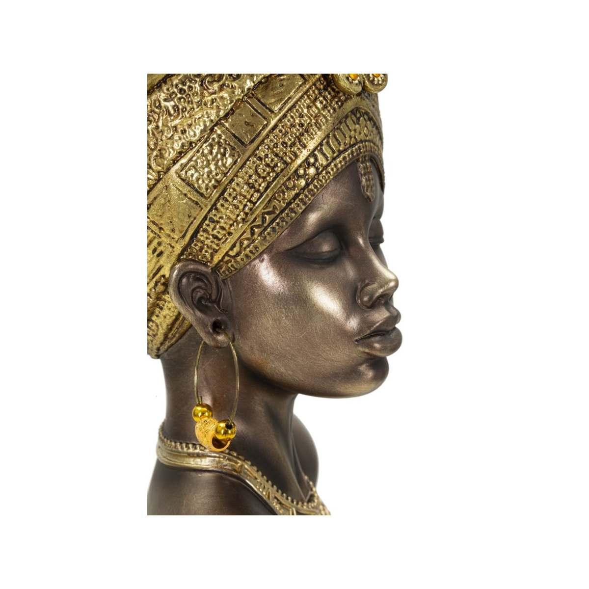 Scultura Mumbasa cm.23,5x17,5x39,5 |Mauro Ferretti