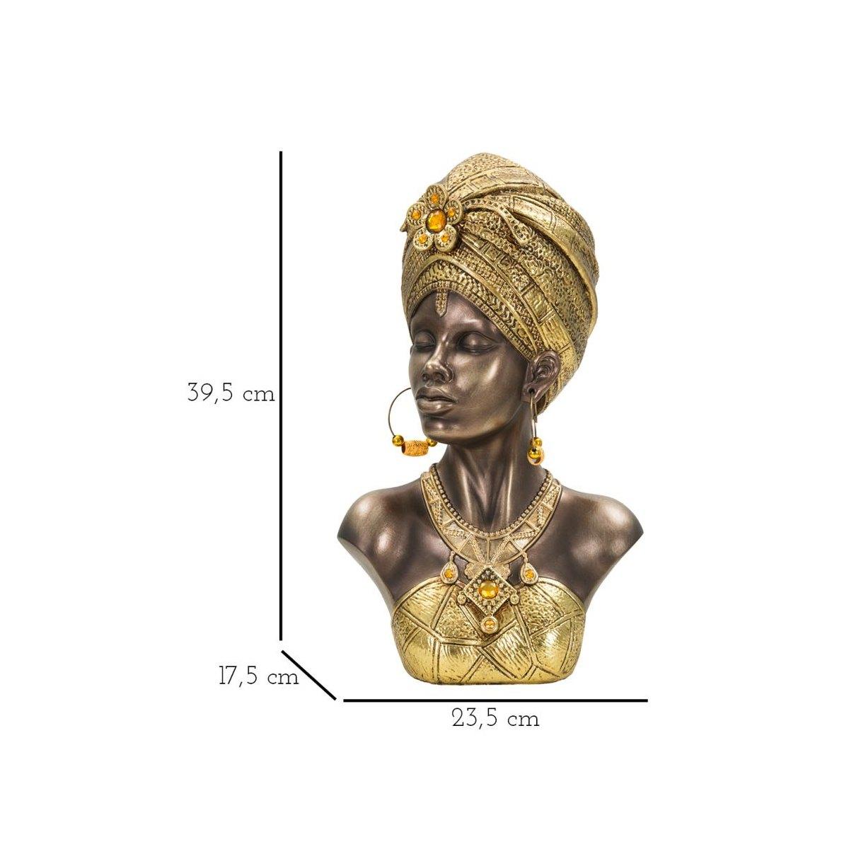 Scultura Mumbasa cm.23,5x17,5x39,5 |Mauro Ferretti