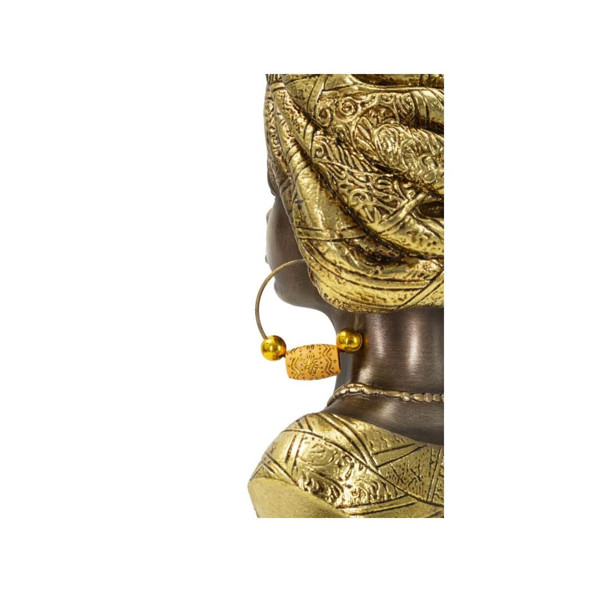 Scultura Nairobi cm.15x12x28 |Mauro Ferretti