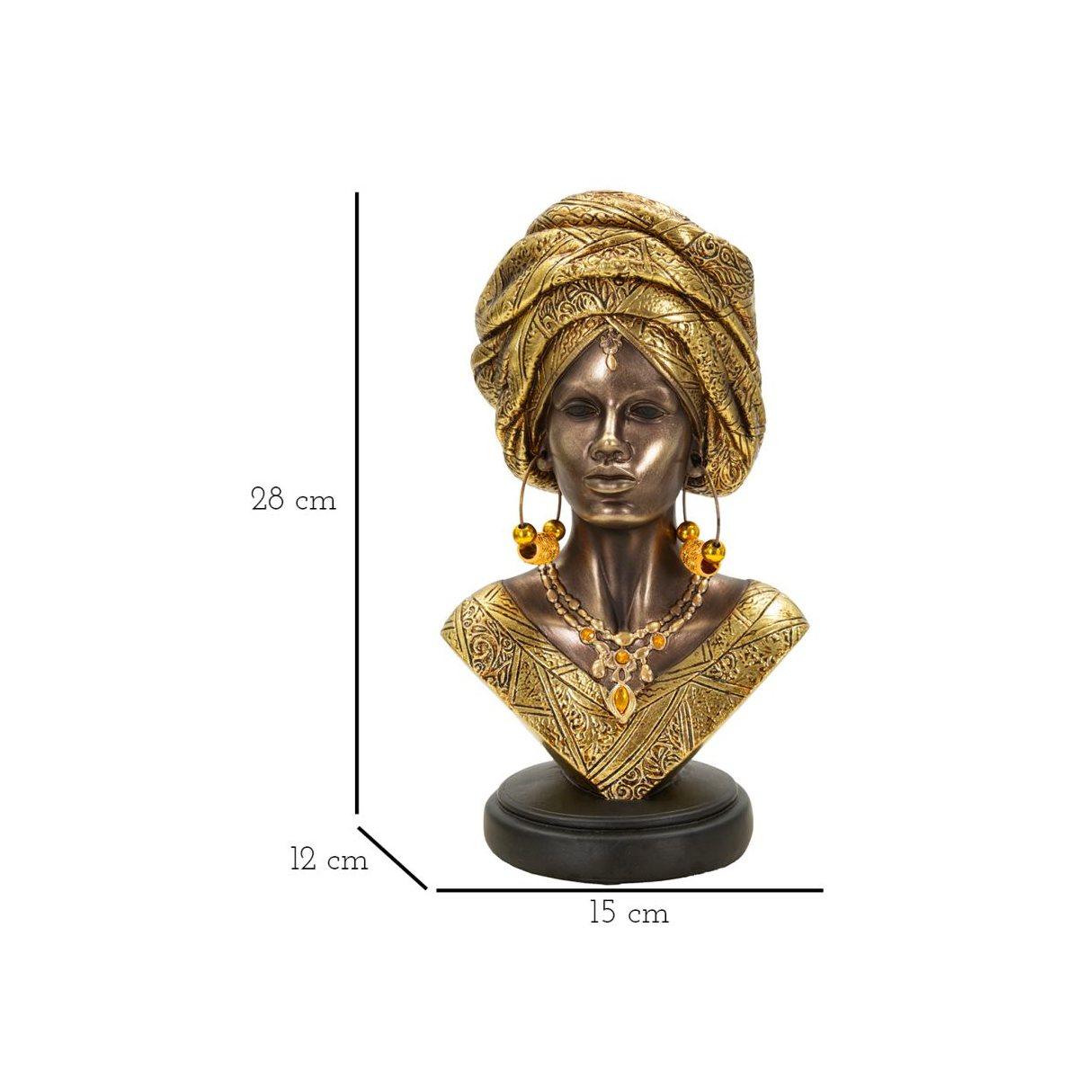 Scultura Nairobi cm.15x12x28 |Mauro Ferretti