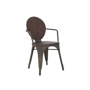 Sedia Harlem cm.54x51x83 Set 2 Pz Altezza Seduta cm.43) |Mauro Ferretti