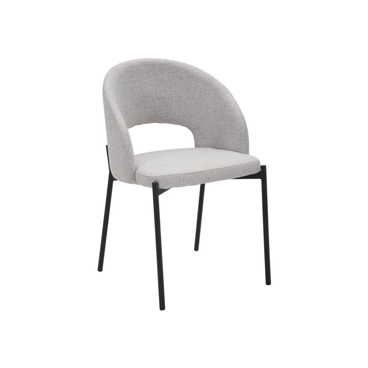 Sedia Helsinki Grigia Set 2 Pz cm.51x53x80 |Mauro Ferretti