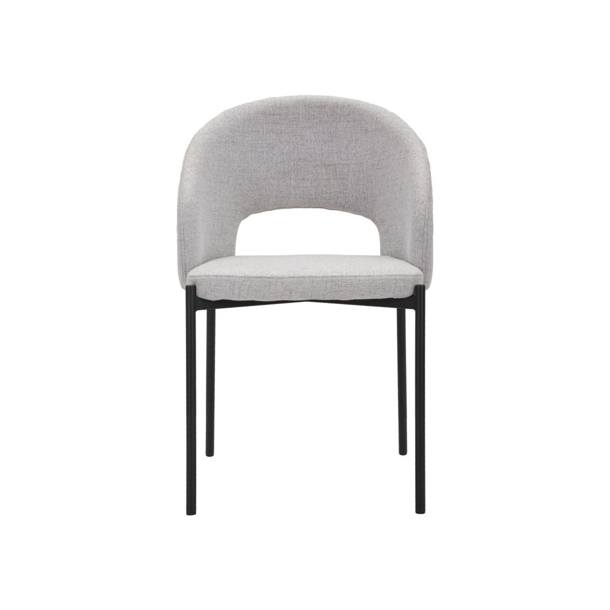 Sedia Helsinki Grigia Set 2 Pz cm.51x53x80 |Mauro Ferretti