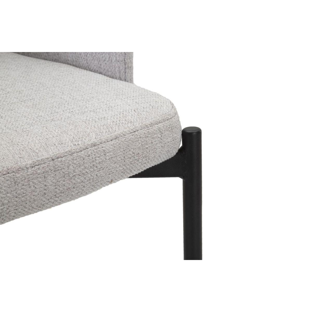 Sedia Helsinki Grigia Set 2 Pz cm.51x53x80 |Mauro Ferretti