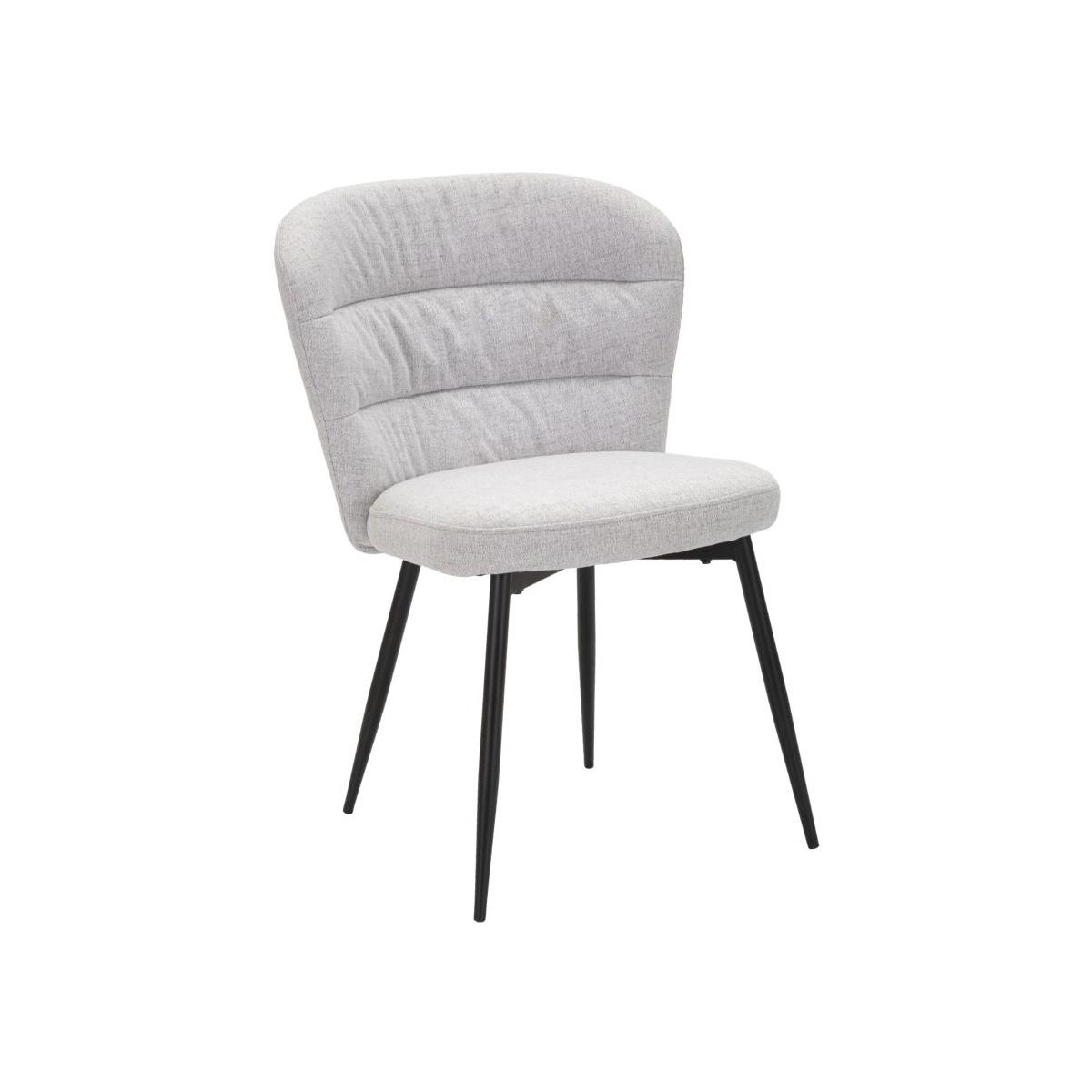 Sedia Losanna Grigia Set 2 Pz cm.58x60,5x85 |Mauro Ferretti