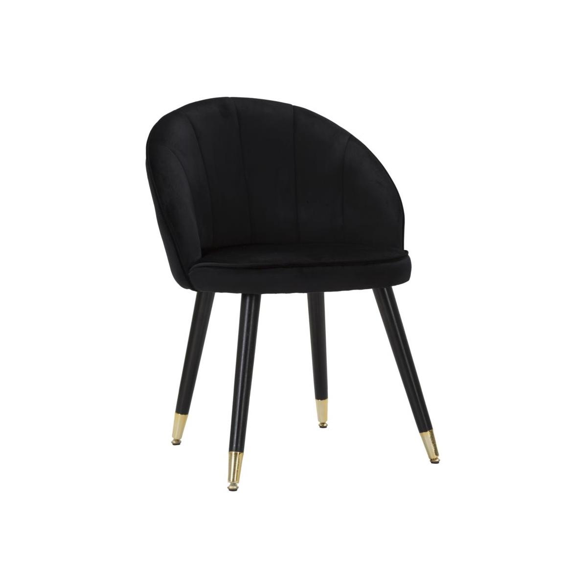 Sedia Loty Nera cm.57x58x80 |Mauro Ferretti