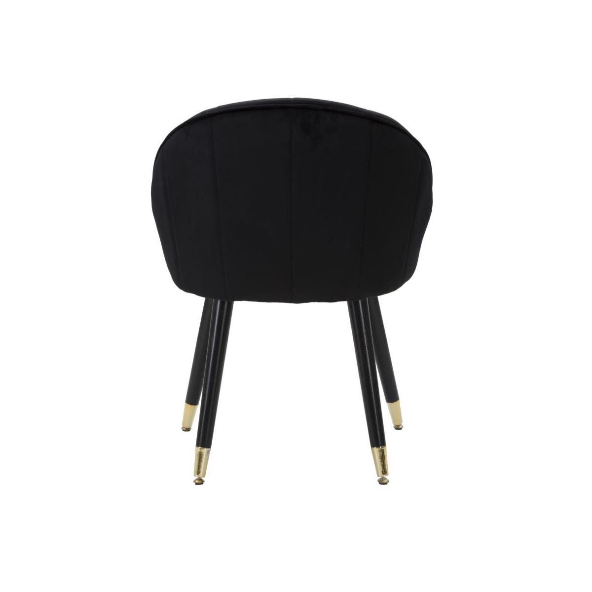 Sedia Loty Nera cm.57x58x80 |Mauro Ferretti