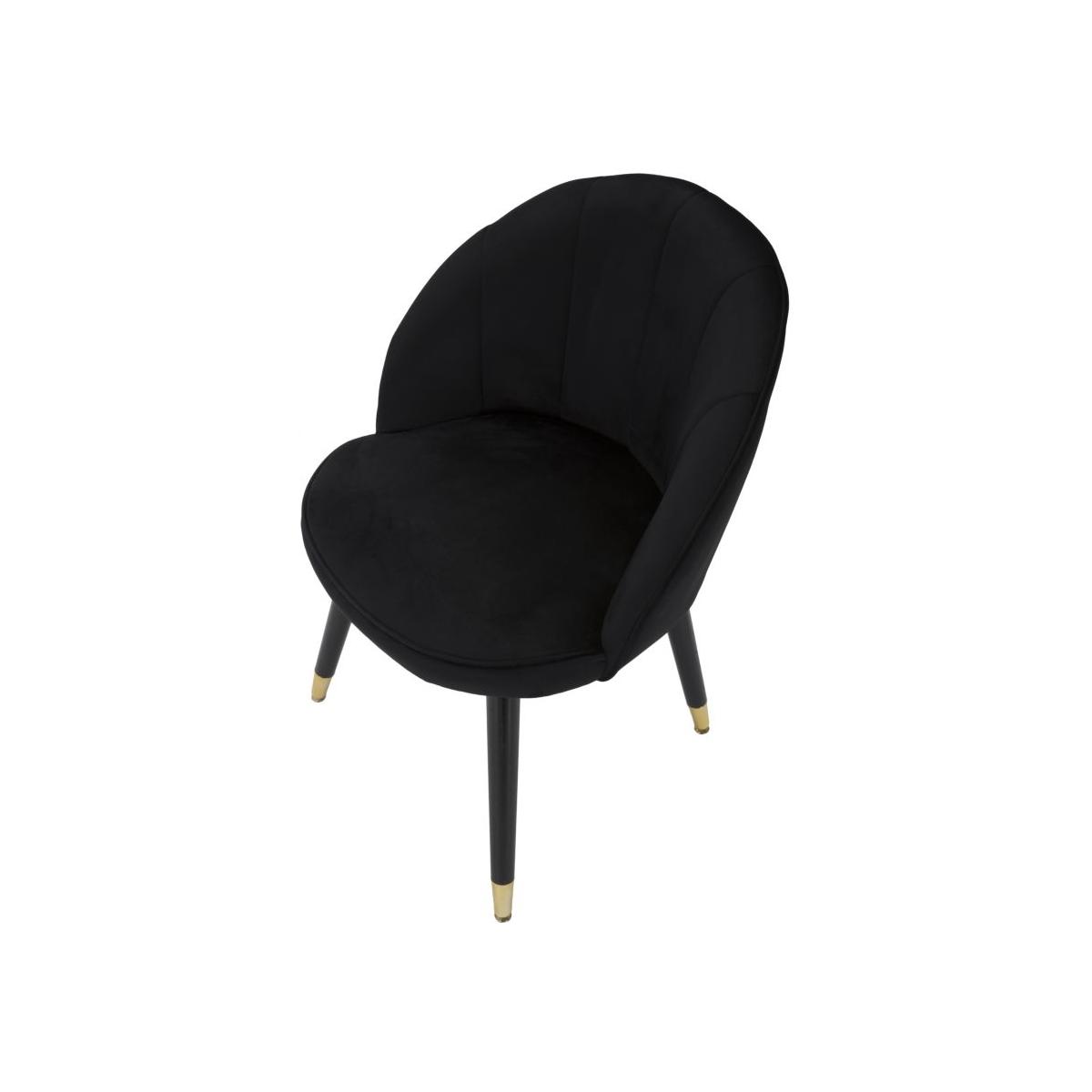 Sedia Loty Nera cm.57x58x80 |Mauro Ferretti