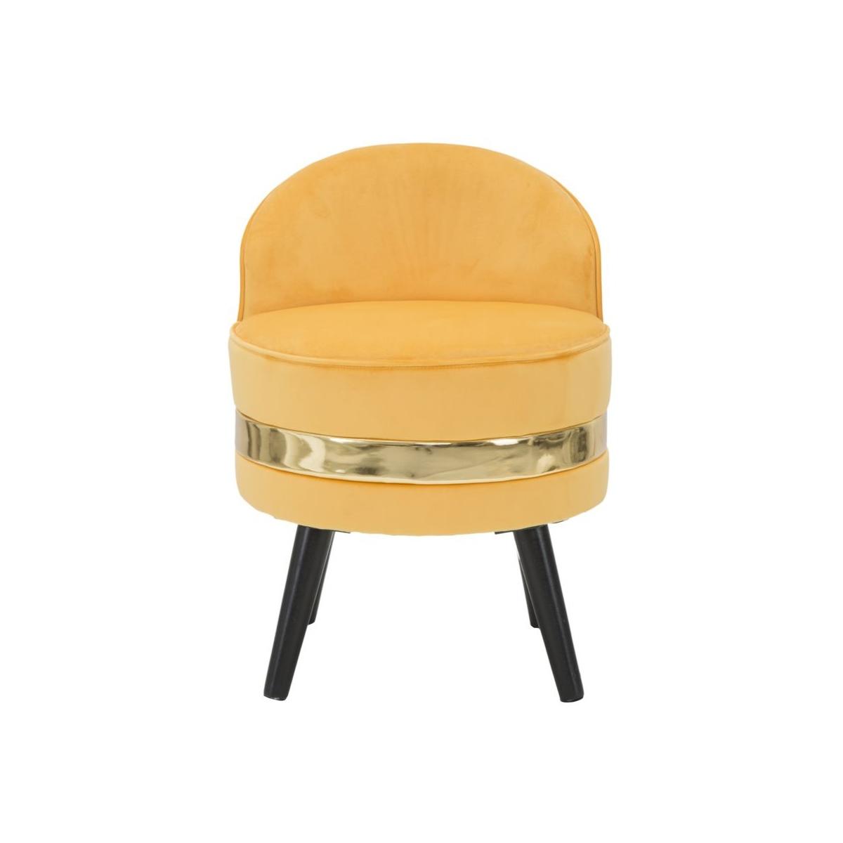 Sedia Mini Paris Arancione cm.Ø45x62 |Mauro Ferretti