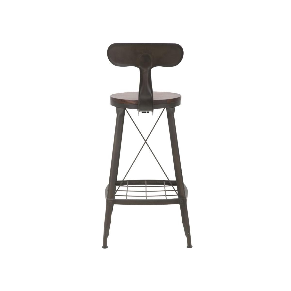 Sgabello Bar Harlem Rod cm.41x44x92 Altezza Seduta cm.68 |Mauro Ferretti