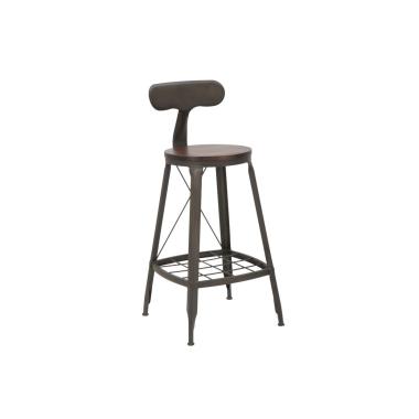 Sgabello Bar Harlem Rod cm.41x44x92 Altezza Seduta cm.68 |Mauro Ferretti